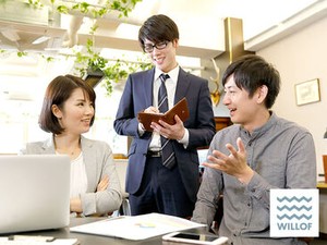 和やかな職場で自分らしく働く♪
スタッフ同士の距離も近いので、
わからないことがあったら
スグに聞けるのも安心POINT◎