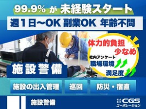 ＼＼積極的に正社員登用中!!／／
▼資格取得支援あり
▼社員登用制度あり
中には半年~1年で正社員に
キャリアUPするスタッフも♪