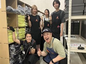 お仕事内容は簡単な仕分け作業です♪
扱うものはスーパーなどでよく目にするもの！
重労働もないので安心です◎