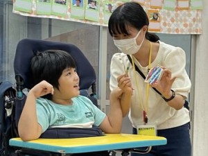 昨日できなかったことが、できるように…！
「小さな成長を一緒に喜ぶ！」
それが私たちの大切な仕事の1つです。