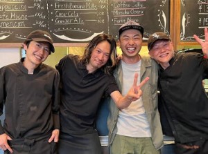 ・安定して稼ぎたい！
・調理士免許の資格を取りたい！
・将来、コーヒー店を開く夢がある！
⇒理由は問いません
未経験も大歓迎