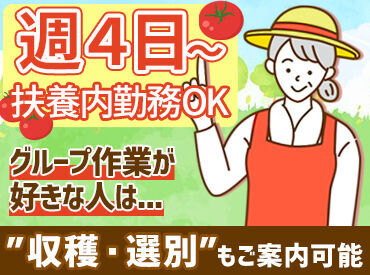 《事前の職場見学OK》
「どれくらいの規模なんだろう」
「仕事内容は本当に簡単？」
など、不安を解消できますよ！