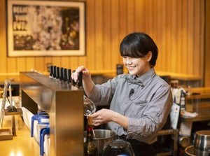 先輩スタッフからのフォローも充実♪
分からないことは気軽に聞いてくださいね！
