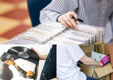 DJや音楽好きな人など、様々な方が活躍中！主に商品情報のデータ入力から、商品発送までのお仕事をお任せします◎