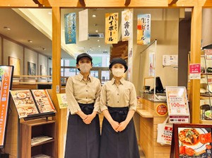くいんぼうは先輩スタッフのサポートの手厚さが自慢♪
わからない事は何でも・何度も質問OK◎
まずはできることからスタート！