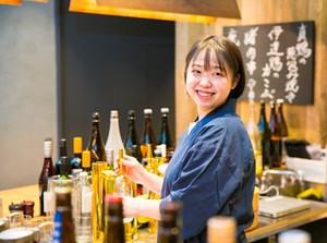 大型店ではありません！
客層も落ち着いた方ばかりなので
非常に働きやすいお店です♪