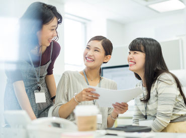 「スキルも経験もないし…」なんて心配に思わなくても大丈夫♪
誰でも簡単業務！シフト制で予定も立てやすい＊