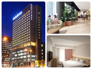 洗練された「上質空間」でおもてなし。
大人がゆっくり休める場所。
接客評価も高い、都市型ホテルです。