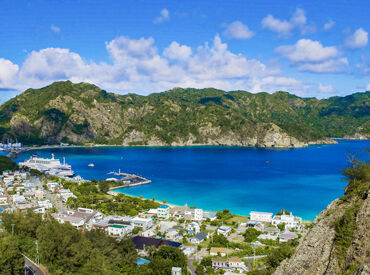 ◆竹芝桟橋から父島へ船旅◆
都内とは思えない、
透き通る海に囲まれた父島(小笠原諸島)
季節によってはクジラと遭遇することも!