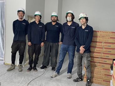 スタッフ同士も仲が良い！！離職率も低く働きやすい環境♪
【今なら勤務日数に応じて給与UPも】