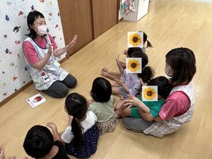 従業員の方々が出産後も安心して働き続けられるように◎
《定員10名の小規模・異年齢保育》
丁寧な保育ができる環境です♪