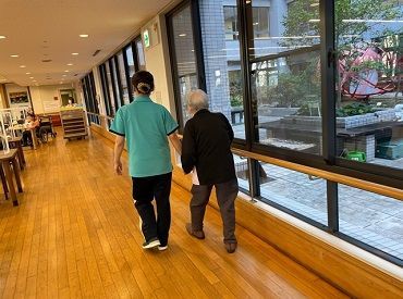 離れていたスタッフが復職したり、
施設の雰囲気を見た人が
「働きたい！」と申し出てくれたり…
魅力いっぱいの施設です◎