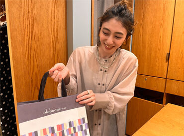 ～*全世代から指示されるブランド*～
『お洋服が好き！』『接客が好き！』
そんな方にピッタリなお仕事♪