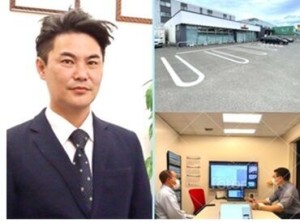 写真左：ジョイフルホームの社長です！旭川出身のとっても優しい穏やかな社長さんです。