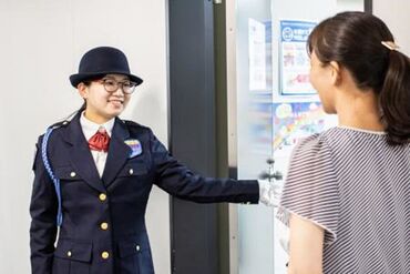スグ稼げる、スグ覚えられる！警備デビューは今！
日払いOKで今すぐ収入GET♪
週1〜OKの自由シフトも魅力！
直行直帰OK★