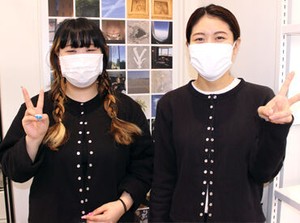 アパレル経験ゼロでOK！
当店でお仕事を始める方は
未経験デビューがほとんど♪

*アルバイトさんも有給休暇をしっかり付与★*