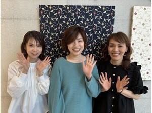 キレイで落ち着く休憩所もあり！
長く続けやすい環境です◎