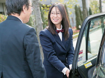 二種免許さえあれば、経験は問いません！「クルマの運転が好き」「人と話すことが好き」という方も大歓迎です。