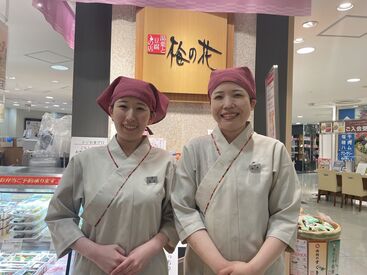 オシゴトは商品の販売や盛り付けなどシンプルなものばかり！
未経験の方・バイトデビューの方もご安心ください◎