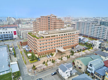 阪神の青木駅/摂津本山駅からスグ！
ホテルのような整った空間で働けます。