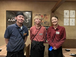 頑張り次第で将来的には
正社員へのキャリアアップも可◎
「このお仕事楽しくなってきた！」
なんて方はそのまま腰を据えて♪