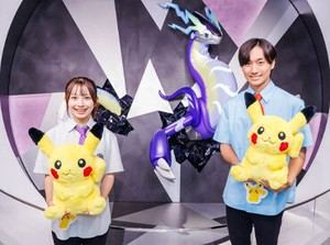 ★サンシャインシティのポケモンセンター★
世界中で愛されているポケモンの
オフィシャルショップでのお仕事です。