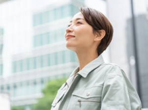 日勤のみ◎日曜＋平日休みで、
家族の予定にも合わせやすい♪
※写真はイメージ