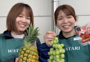 「規格外で出荷できない、でも美味しくて新鮮」という野菜や果実をお安くGET♪
フードロスにも貢献できちゃう！