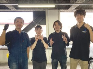 暑い夏を乗り切るため…空調服を貸与♪
その他、熱中症対策グッズも貸与しています◎
※規定あり