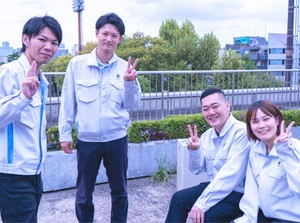 ＼未経験でも大丈夫／
作業の手順は丁寧にお教えします！
