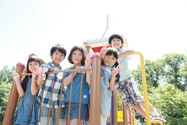 子ども達から元気をもらえるお仕事です♪*＊
仕事復帰を考えている主婦(夫)さんや
本業と両立したい方��も歓迎！