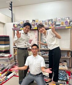 学生さんも大歓迎◎
誰でもできる簡単なアンケート調査！
声かけに緊張する方も、店舗��スタッフのサポートがあるので安心☆