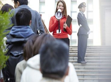 世界的なスポーツイベントも開催された競技場でのスタジアムツアーの案内やイベント運営など♪