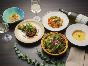こ～んなおしゃれな料理がたくさん！美味しい匂いに囲まれて働ける☆シフト融通もばっちり！週2日～/1日3h～なので働きやすい◎