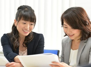 サポート体制有り、保険の仕事は初めてで不安・・・という方もご安心ください。