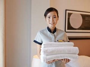ホテルで巡回清掃のお仕事♪
40代～60代の男女活躍中！
※画像はイメージ