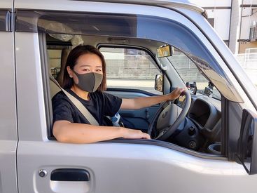 社用車の持ち帰りOK！
配達が終わったら、そのまま車で子どものお迎え…も可能です☆