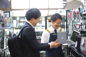 こんな方にピッタリ！

ゲーム・アニメ・音楽が大好き
推しのグッズを見つけるとテンションが上がる！
好きなもので働きたい！