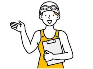 「子どもが好き」や「サポートが好き」、
「泳げないけどやってみたい！」など
応募理由はなんでもOK♪

※画像はイメージです
