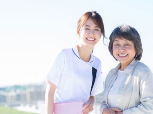 無理なく働ける"日勤のみ"！
お子さんがいる方も安心の勤務形態◎
※写真はイメージ