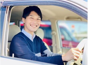 車の移動・洗車などモクモク作業☆
自分のペースで働けますよ！