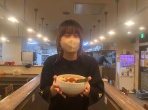 ＼まかない”食べ放題”／
実は！！！スタッフのほとんどが”まかない目当て”！？美味しい自慢のまかないをとくとご覧あれ！