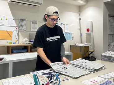 ▼20～60歳以上の方まで活躍中
学生・フリーター・シニアまで
幅広く活躍しています◎