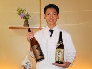 和牛や魚介類を使用した鉄板焼きや日本食！
大人な落ち着いた空間が職場になります。
背筋が伸びて綺麗な言葉遣いが身に付く♪