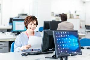 幅広い年代のスタッフさんが活躍中！
何歳からでも事務ワークが始められますよ◎
私にできるかな…と不安な方もお気軽に♪