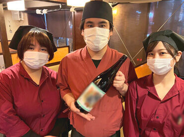 ＜難波店＞
＼留学生の方も大歓迎★／
海外の方も多く訪れているお店！
2階席はタブレット完備で注文対応の負担が少なめです♪