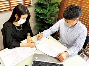 若手中心で風通しの良い職場♪
ゆったりとした雰囲気の中で、肩肘張らずのびのびと働けますよ◎