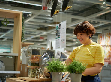 [IKEAが好き]["人のため"は特にやりがいを感じる]
[学生時代や前職の経験でチームワークに自信あり]そんな所を活かしません��か?