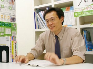 「私が、学院長です！」面接では、やりたいことや不安なことなど何でも教えてくださいね◎