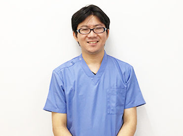 ＼当クリニックの院長です／
「痛くなく、早く、心地よく」をモットーに診察しています。
ぜひ、雰囲気を覗きに来てください◎